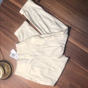 L*Space linen cream pants